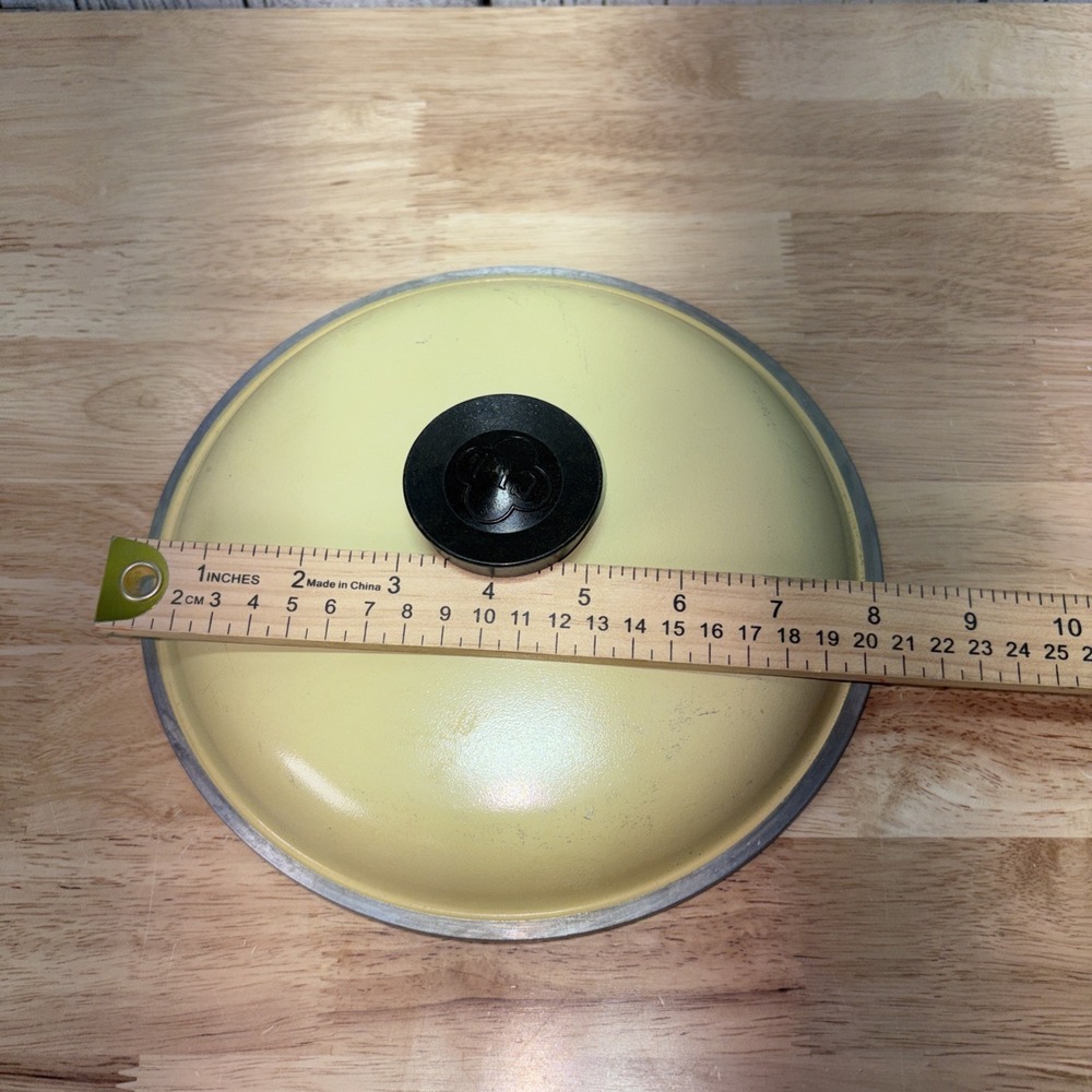 Vintage Club Replacement Cast Aluminum Harvest Yellow Lid